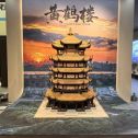 克拉玛依仿古石文创作品-黄鹤楼