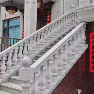克拉玛依 天然石材 阳台庭院护栏、栏杆