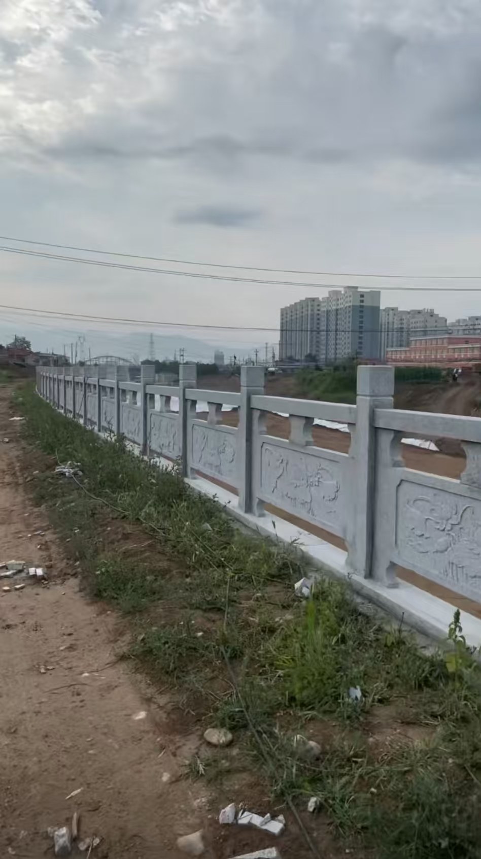 克拉玛依 石材河道栏杆