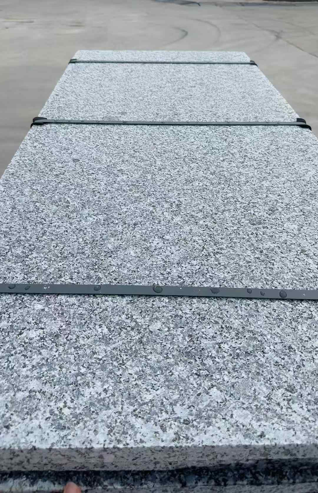 克拉玛依 芝麻黑火烧面毛板，条板，半成品