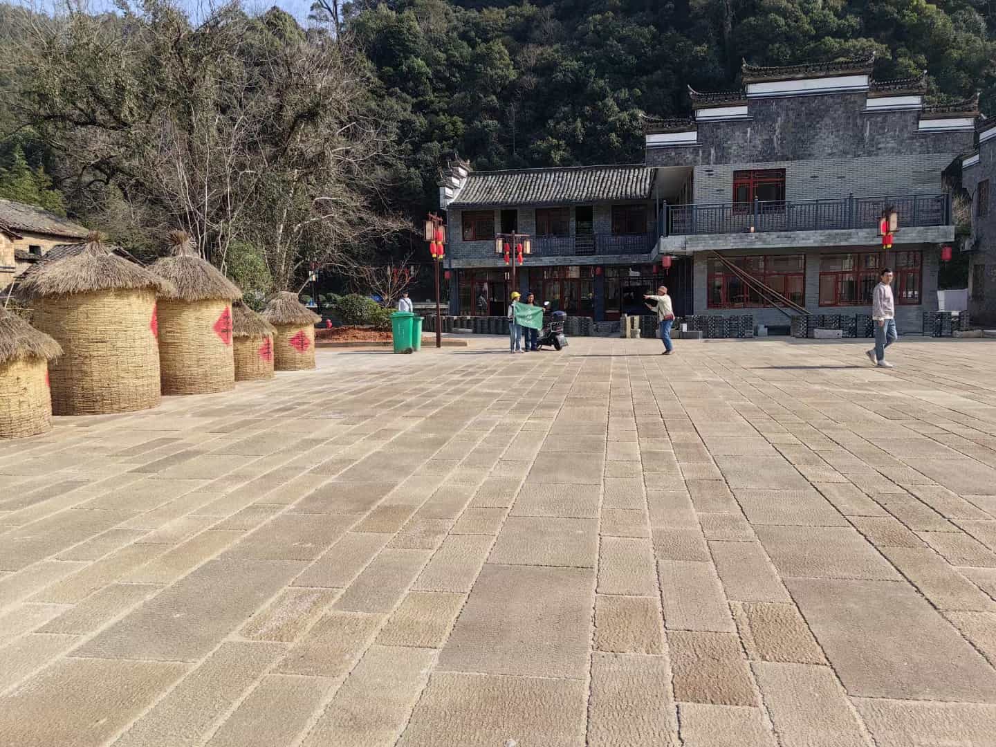 克拉玛依仿古石铺装效果