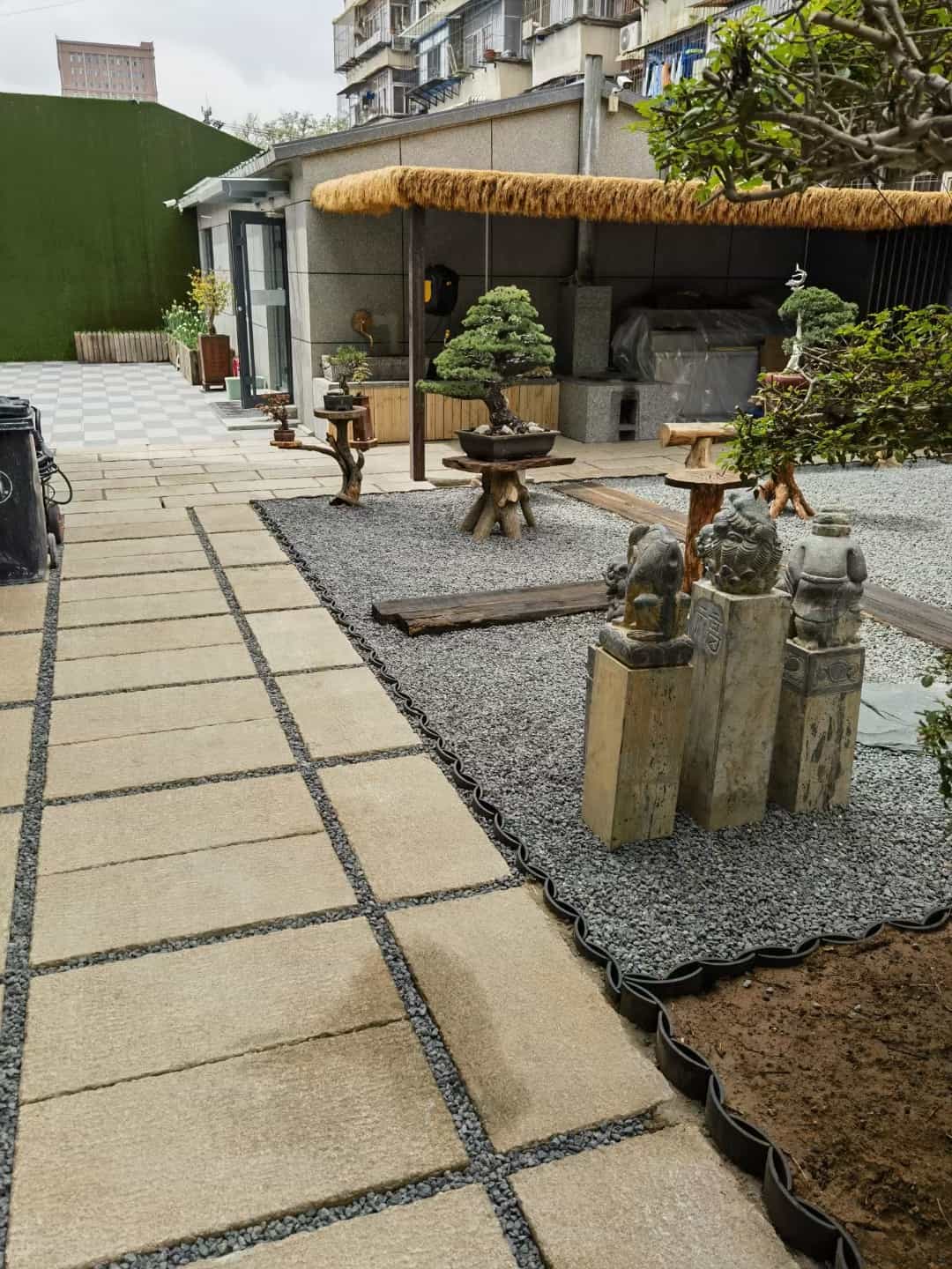 克拉玛依仿古石铺装效果