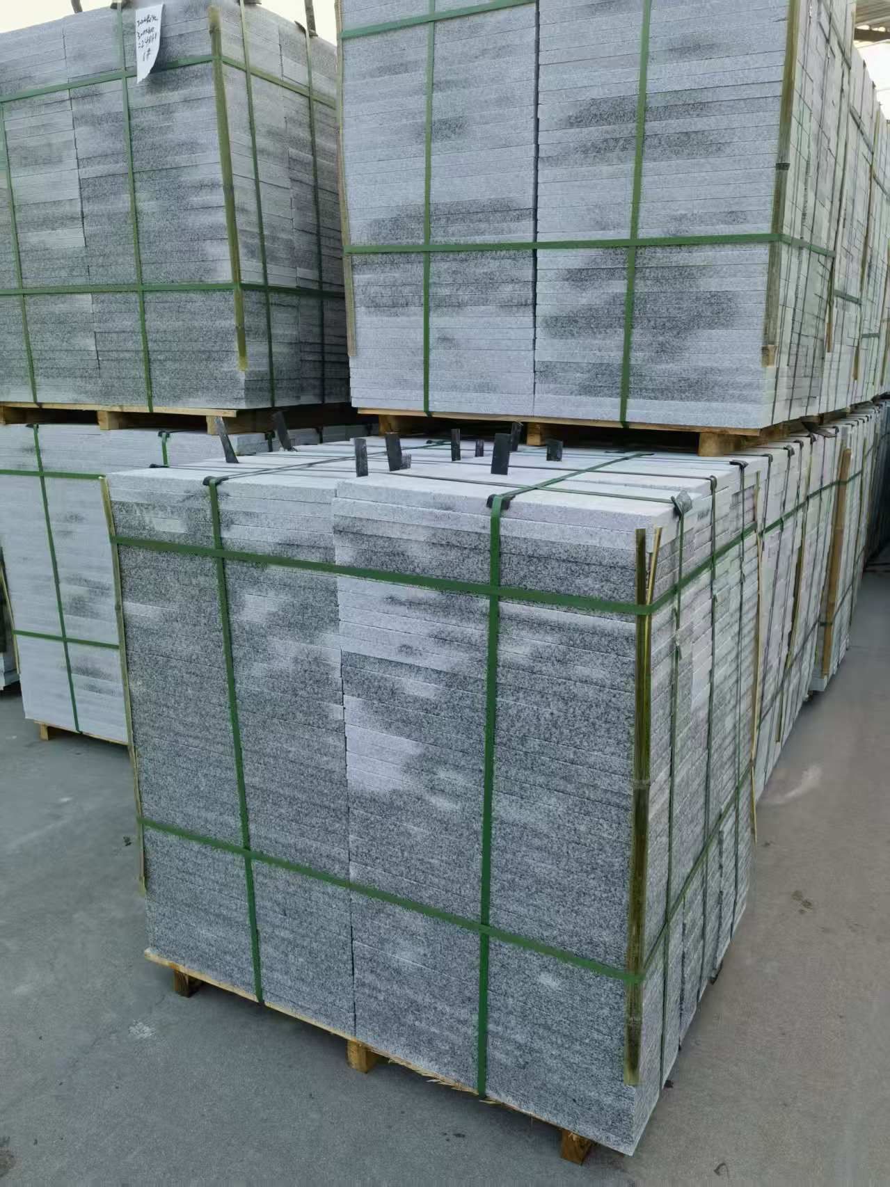 克拉玛依 芝麻白地铺石材