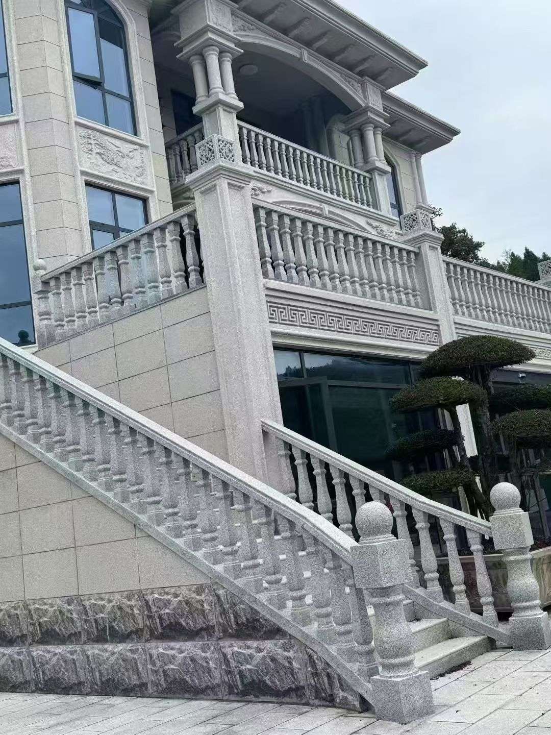 克拉玛依 芝麻白别墅，栏杆