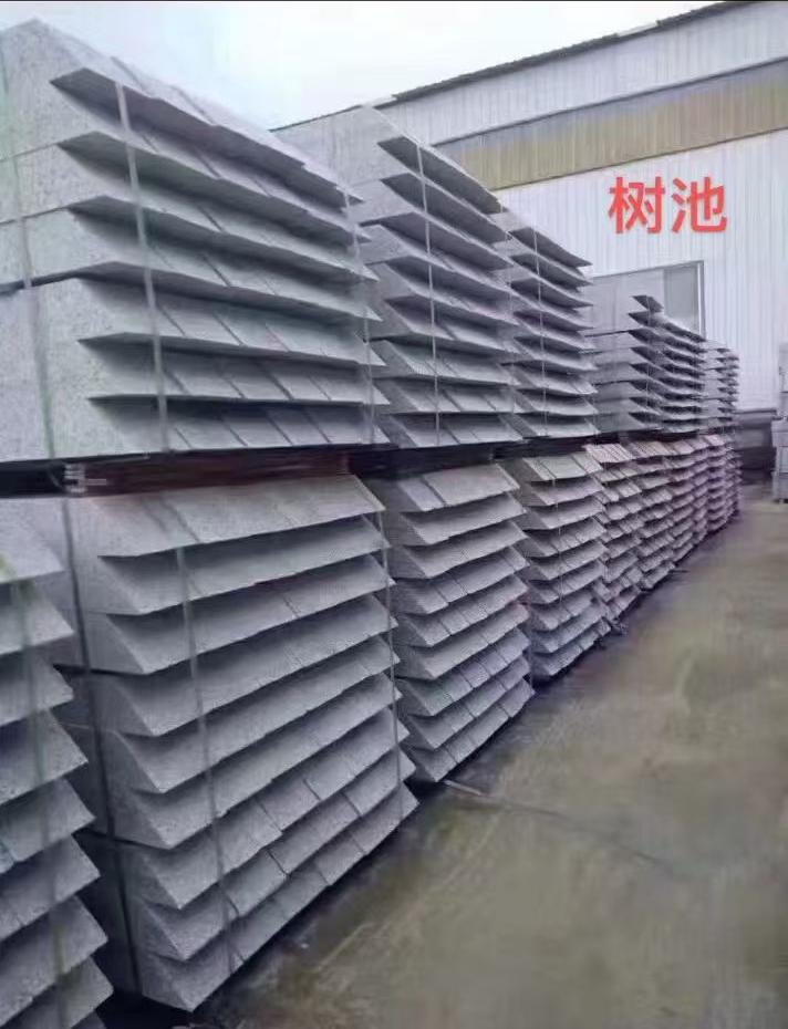 克拉玛依 芝麻灰切头树池